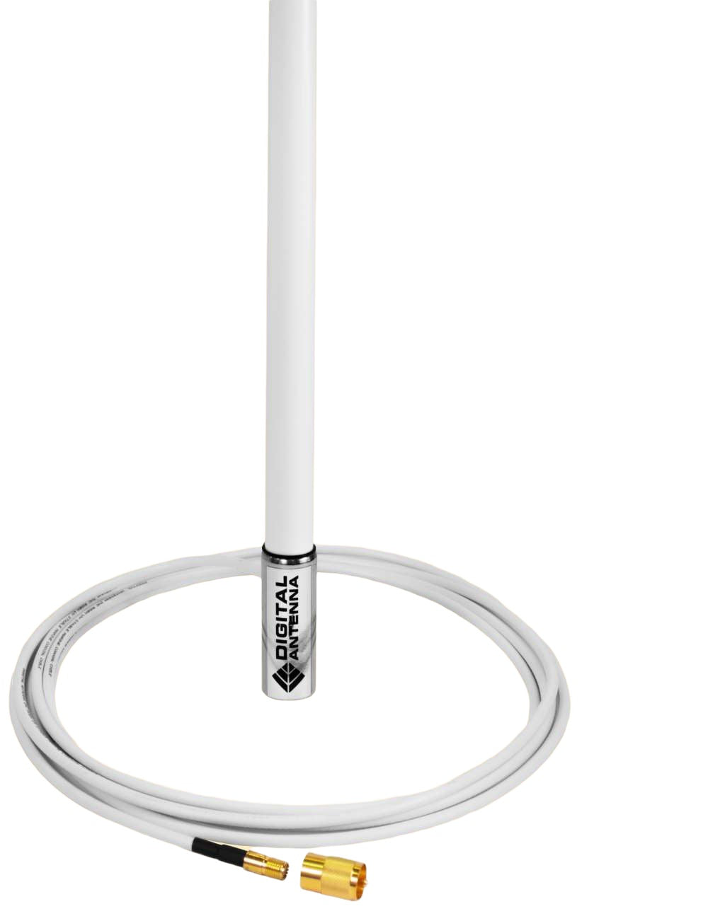 Digital 594-MW-S 4' White AIS Antenna 4.5dB