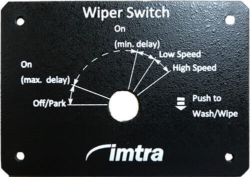 Imtra wiper panel for combination switch MPN-DW001PANEL