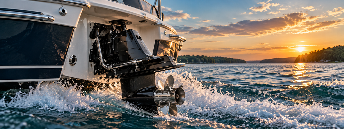 MerCruiser Alpha One Gen I complete standard-rotation sterndrive