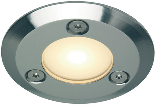 Emden-Small LED Courtesy Light, Polished Stainless Warm White, IP67 (only from the front), 10-30VDC MPN-ILPB23013111