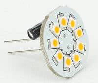 Mini GU4 LED Bulb, Back-Pin, Cool White, 10-30VDC, MPN-ILBPG4-09C