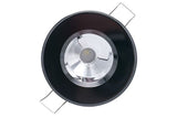Lumitec Illusion Down Light White LED Non-Dimming Black Mirror Reflector 10-30v