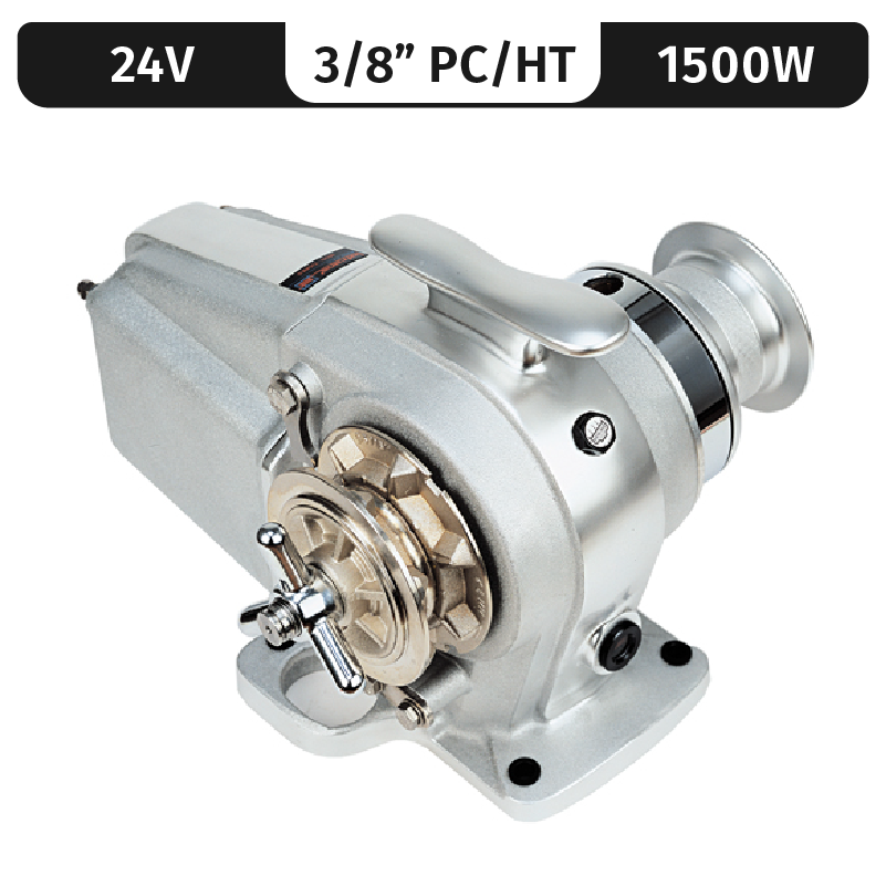 TIGRES, 24VDC, 1500W 3/8"PC/HT GYPSY MPN-LW415AN/1-3/8P