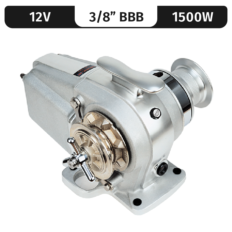 TIGRES, 12VDC, 1500W 3/8"BBB GYPSY MPN-LW415AN-3/8B