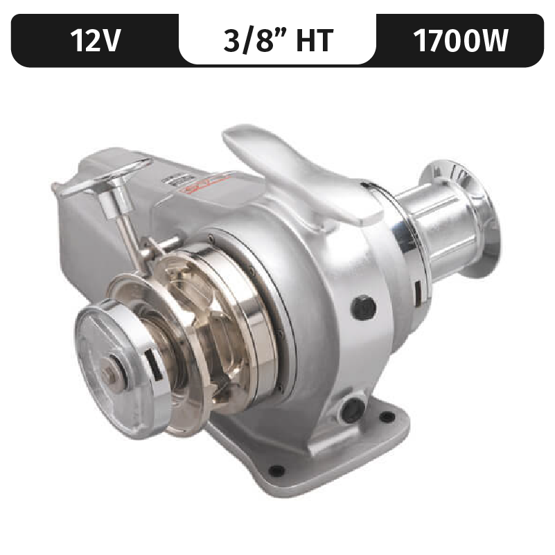 FALKON, 12VDC, 1700W, 3/8" HT GYPSY SINGLE GYPSY/SINGLE DRUM MPN-LW500AN-3/8