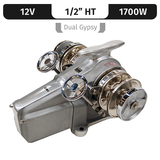 FALKON, 12V, 1700W, DUAL GYPSY 1/2"HT GYPSY X 2 MPN-LW500ANDG-1/2