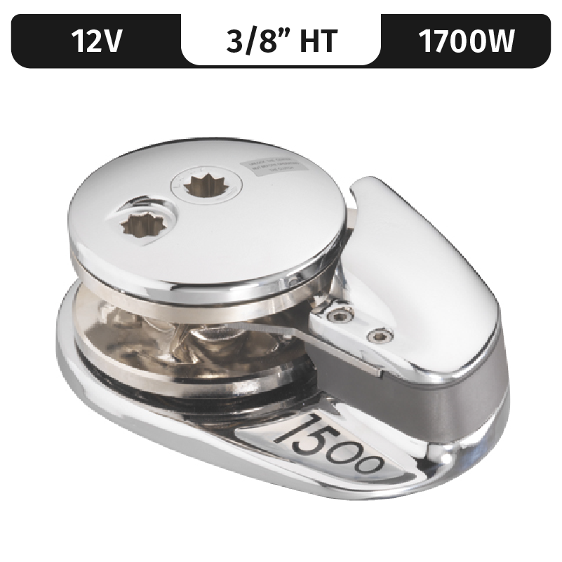 PROJECT 1500/X3, 12VDC, 1700W LOW-PROFILE, 3/8"HT GYPSY MPN-LW7962L-3/8