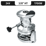 SX3.5 ROUND BASE, 24VDC, 1700W CAPSTAN, 3/8"HT GYPSY MPN-LW7972C/1-3/8