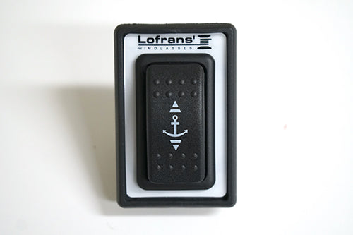 Lofrans Helm Rocker Switch with Up/Down  Faceplate MPN-LWP610000C
