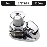 Storm 2200, Stainless Steel, 24V, 1200W Capstan, Vert. Rope/Chain Windlass f/ 3/8"BBB MPN-M2200C24-3/8B