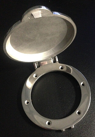 Cover & Bezel, Stainless MPN-MF801052