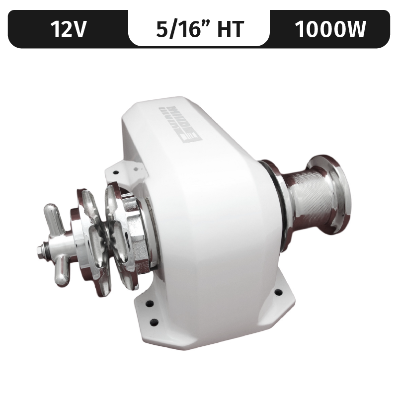 Cougar, Compact HR1600, 12V, 1000W Composite, 5/16"HT/BBB, Single Gypsy/Single Drum MPN-MH160012-5/16H