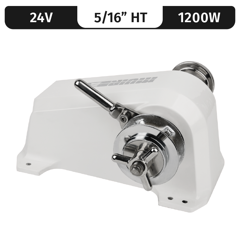 Cheetah, Compact HR2500, 24V, 1200W Composite, 5/16"HT/BBB, Single Gypsy/Single Drum MPN-MH250024-5/16H