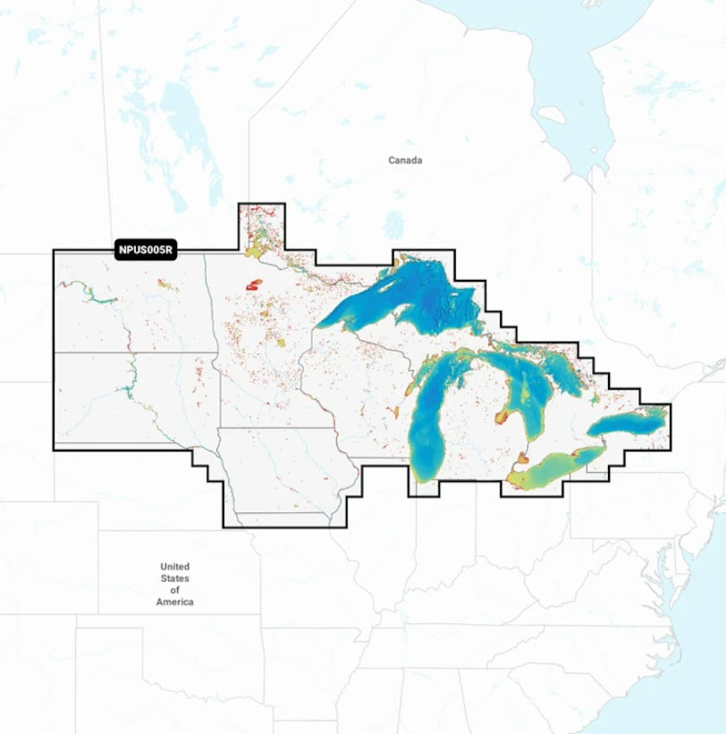 Navionics Platinum+ NPUS005R U.S. North microSD