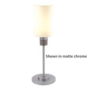 Nova LED Table Lamp with Switch & Dimmer Chrome, 10-30VDC, IP20 MPN-ILPB25014705
