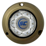 Shadow Caster SC2 Underwater LED Light Bimini Blue 12v Bronze Surface Mount