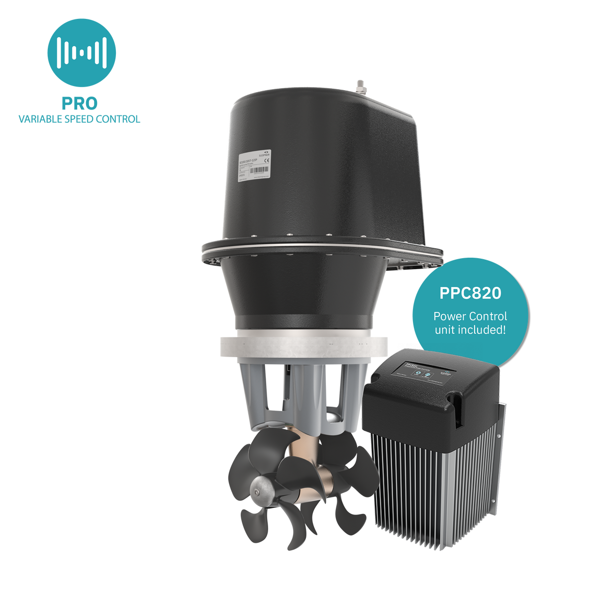 SEP100/185T-1IP, 12V, Twin Props MPN-SEP100/185T-1IP