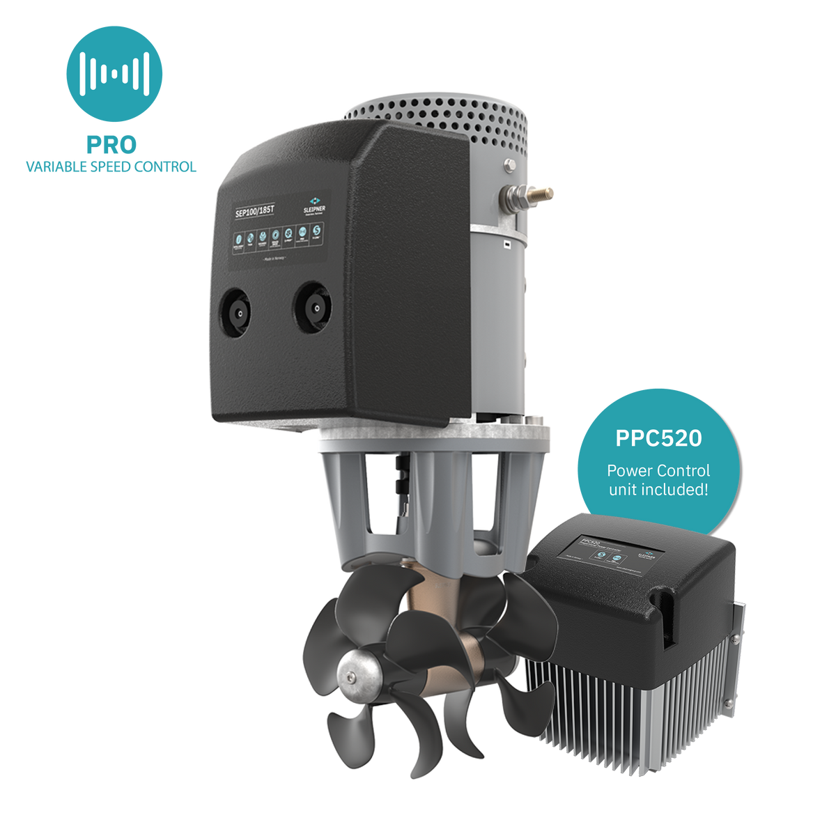 SEP100/185T, 24V, Twin Props MPN-SEP100/185T-24V