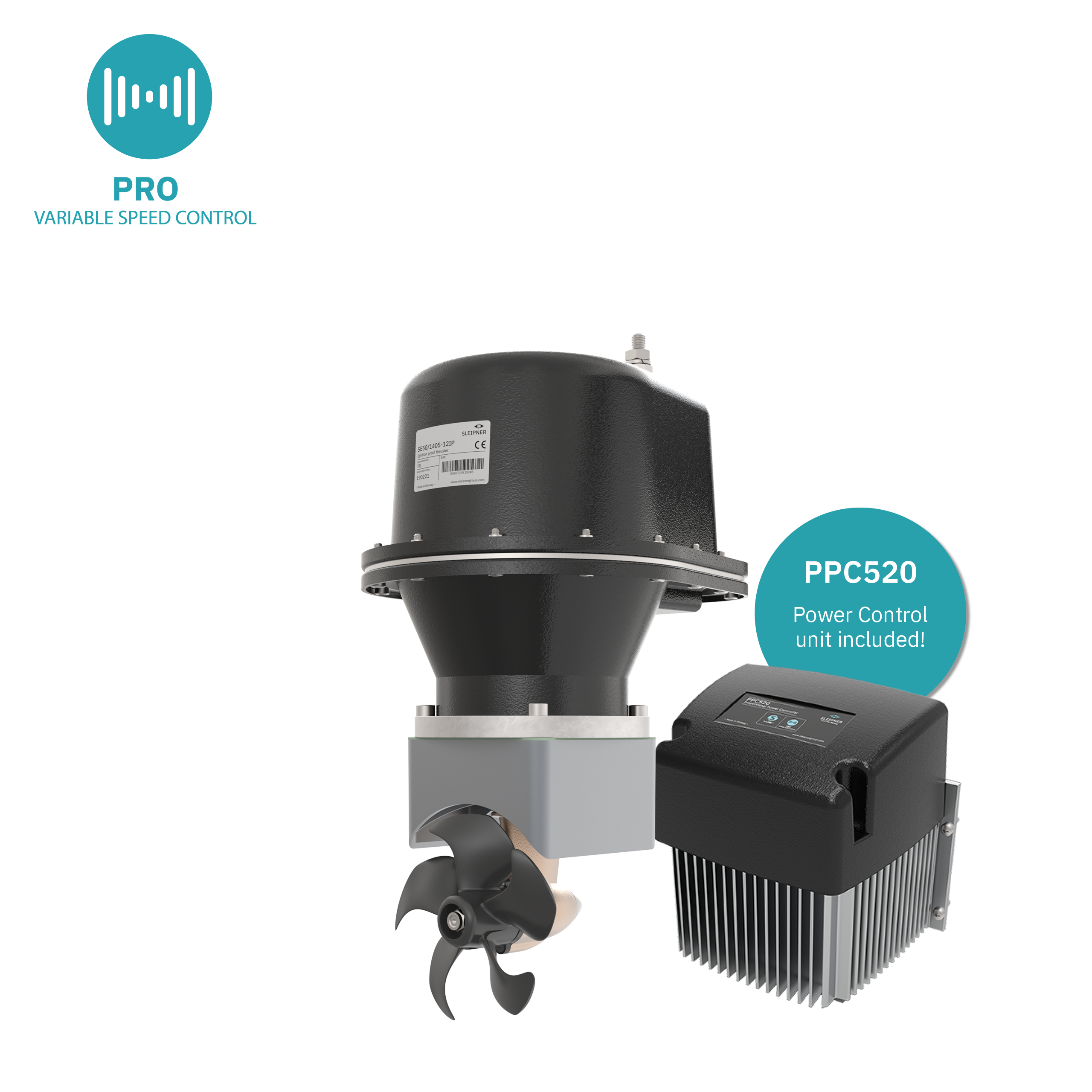 SEP50S IP 12v Proportional Thruster 50Kg/110lb MPN-SEP50/140S-1IP