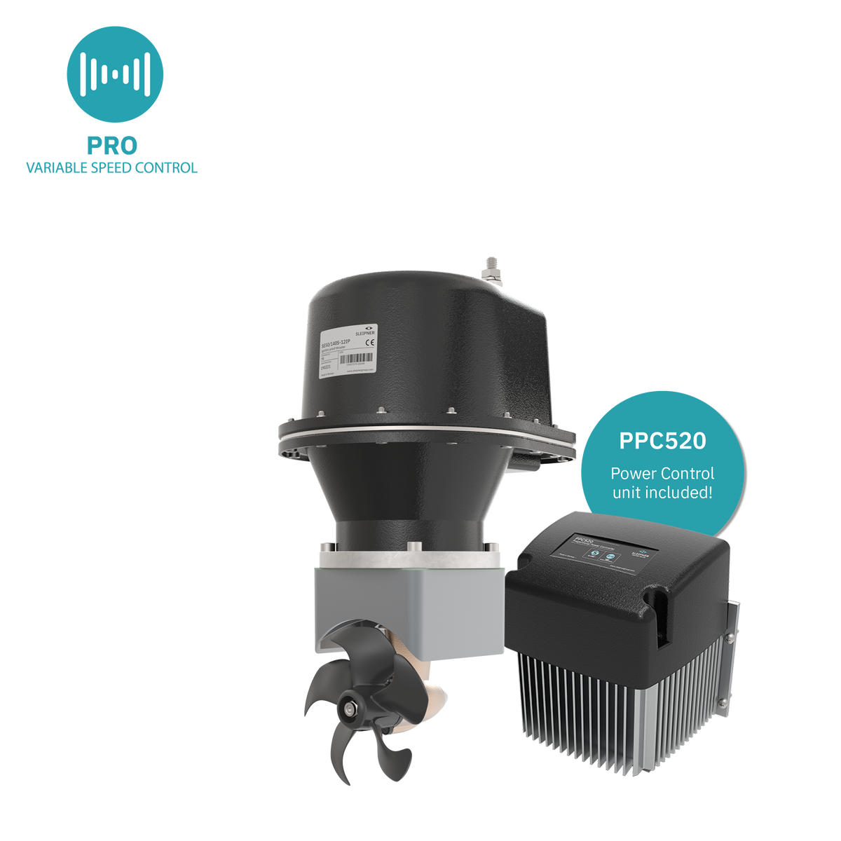 SEP50S IP 12v Proportional Thruster 50Kg/110lb MPN-SEP50/140S-1IP