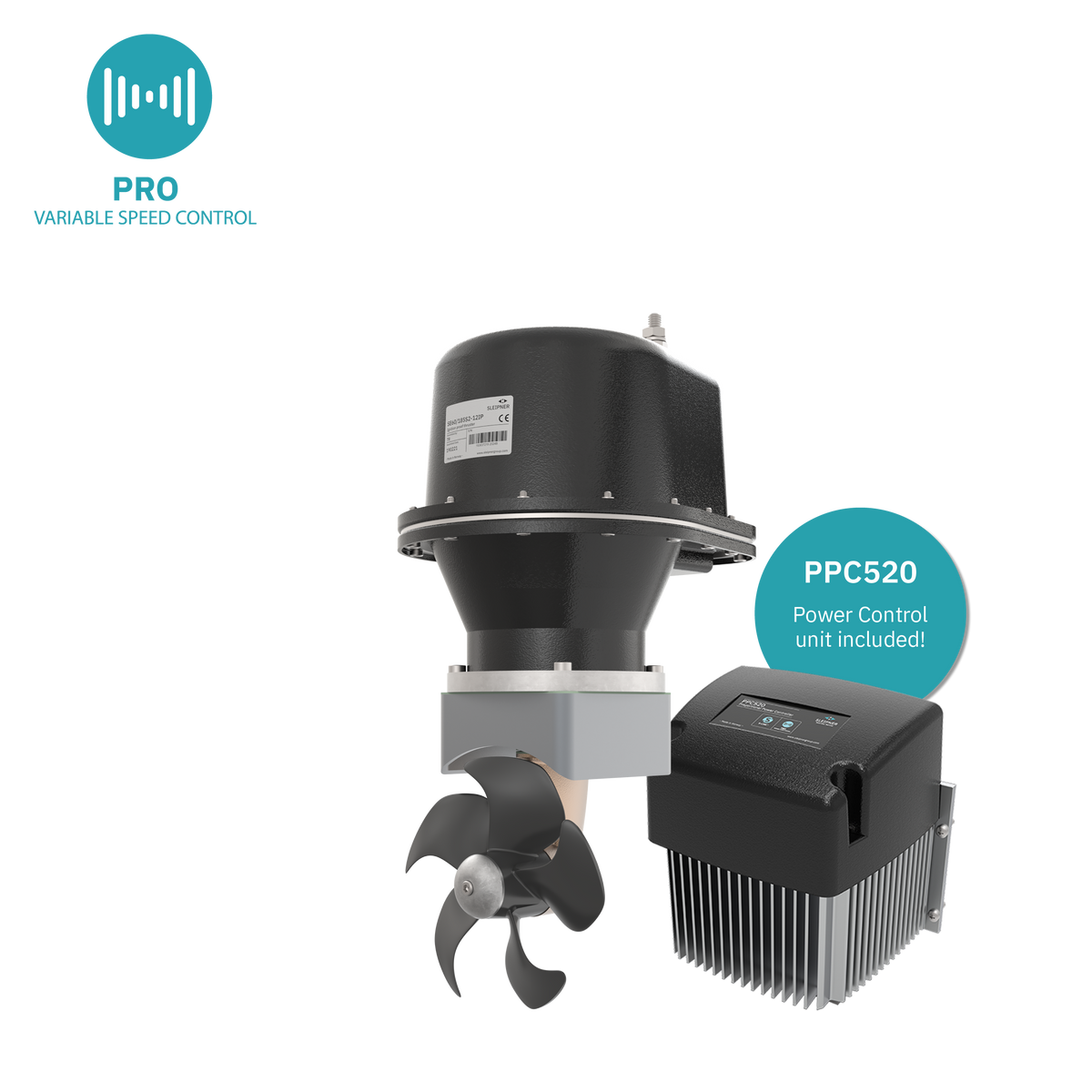 SEP60/185T THRUSTER 12V - 60KG MPN-SEP60/185S-1IP