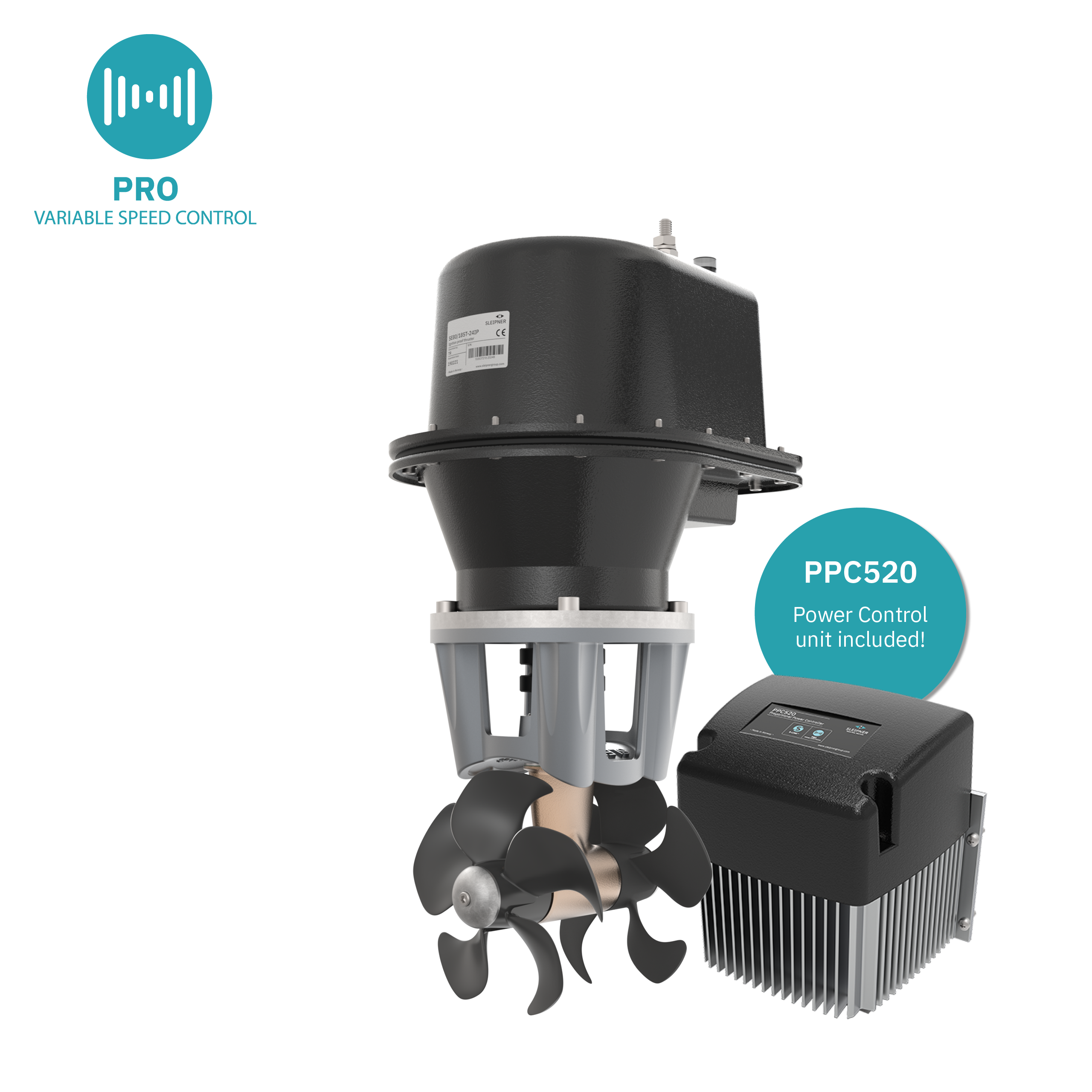 SEP80/185T-2IP, 24V, Twin Props MPN-SEP80/185T-2IP