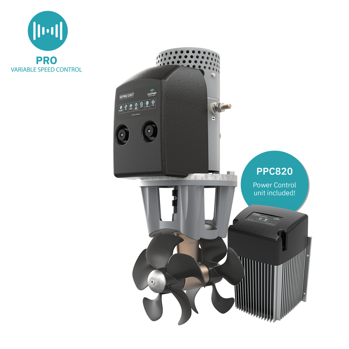 SEP80/185T, 12V, Twin Props MPN-SEP80/185T-12V