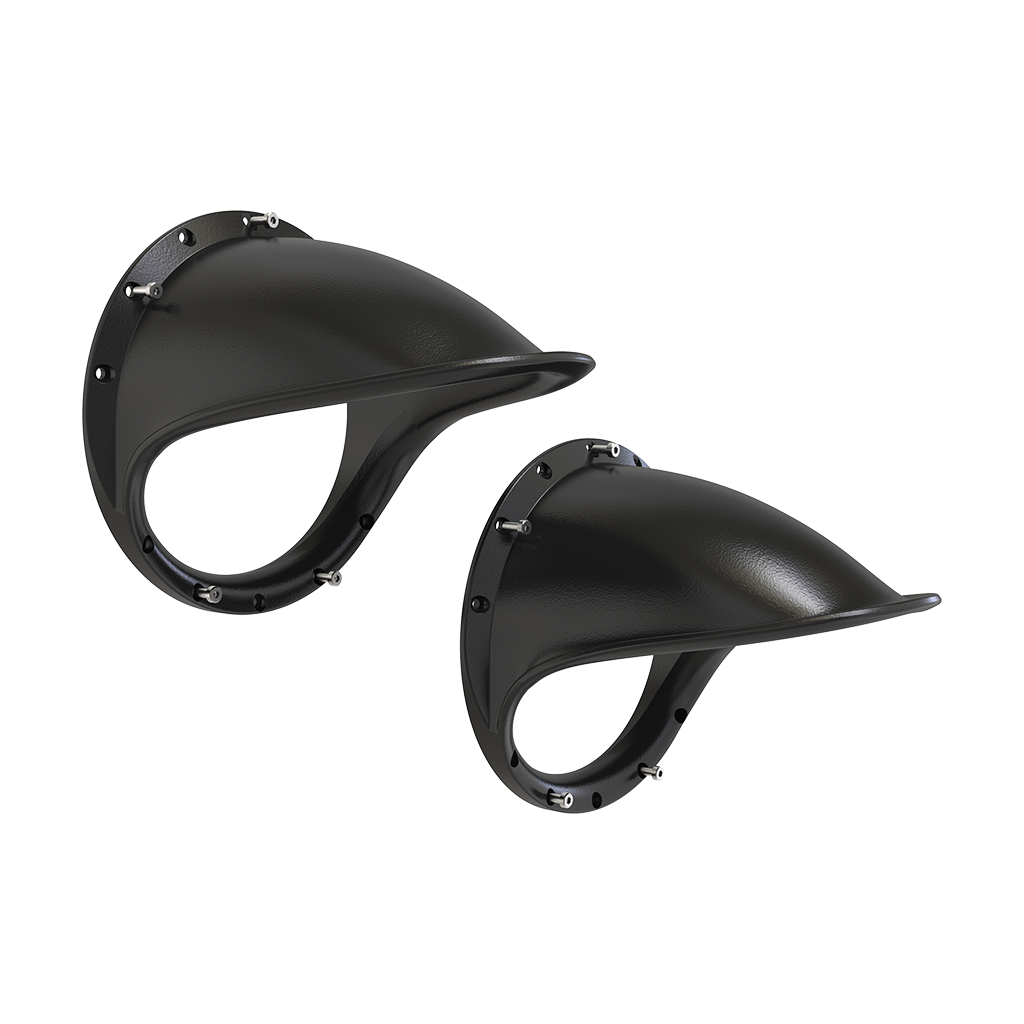 Cowls, pair for 140mm Tunnel MPN-SM130773