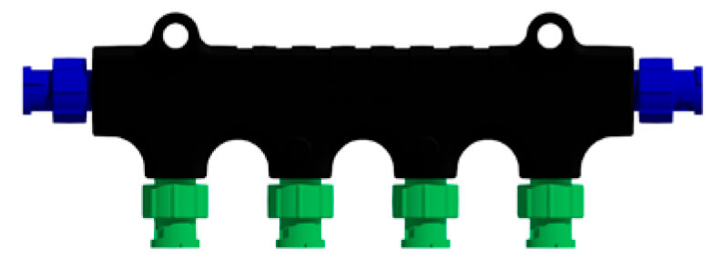 S-Link T Connector- 4 Port MPN-SM61403