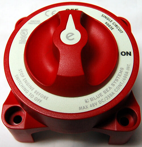 Battery Switch, Blue Seas HD, 350A continuous MPN-SMBS9003EB