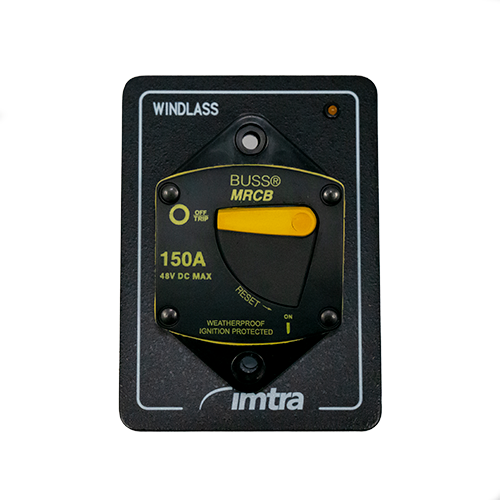 150 Amp Thermal Breaker, Thru-Bulkhead MPN-SPA-187150L