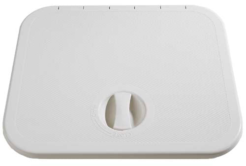 4000 Series Rectangular Hatch, Medium, White MPN-SPA-40155