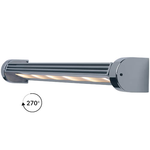 Saxony Rotating Light (270°), Matte Chrome MPN-ILPB21873307