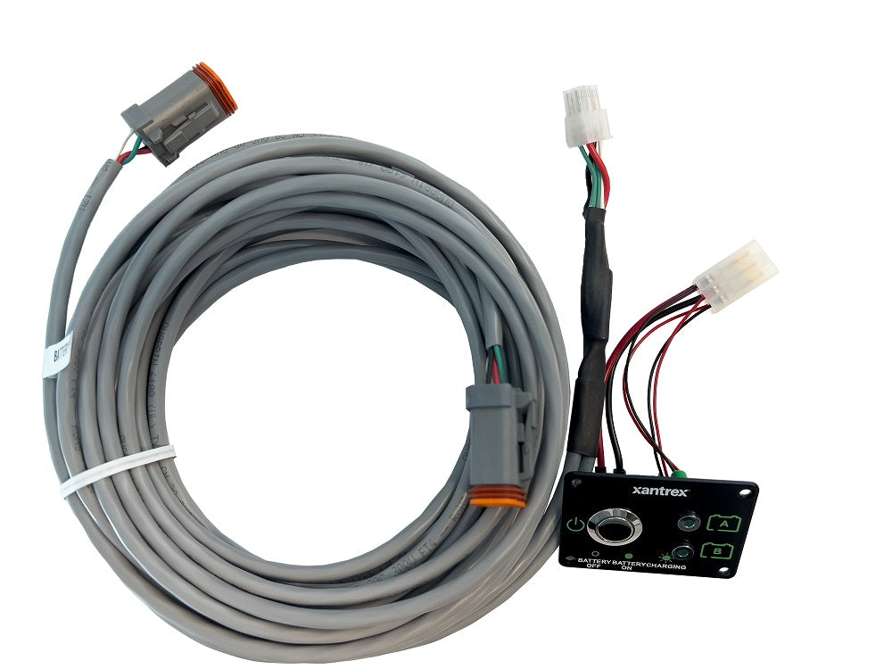 Xantrex Remote On/Off Switch with LED's for 4-Pin D Connector MPN-881 ...