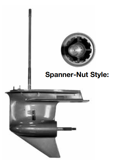 Yamaha V6 Lower Unit | Spanner-Nut Style | 150–200HP (1988–2012) | New & Remanufactured | 1-Year Warranty image 0