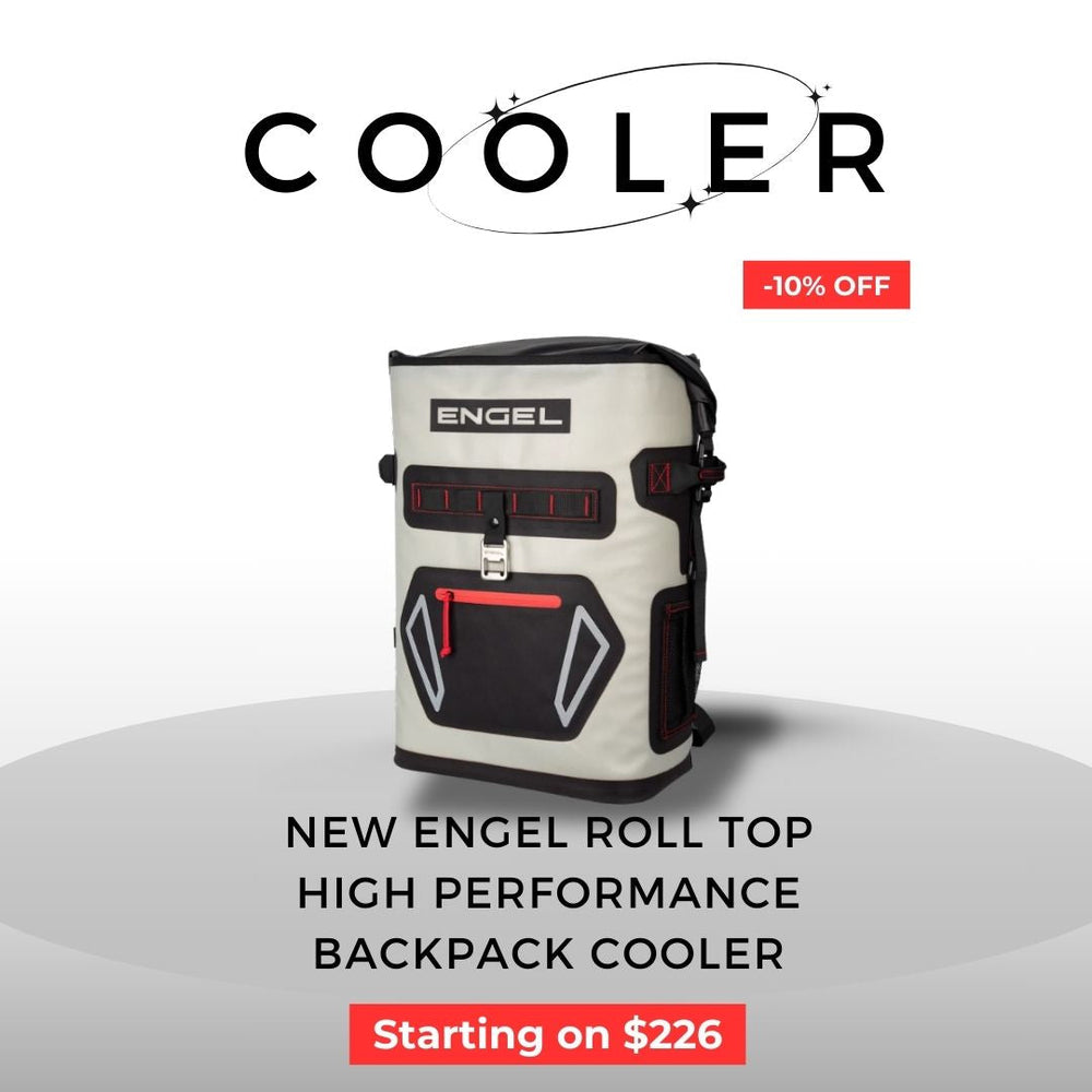 New ENGEL Roll Top High Performance Backpack Cooler image 0