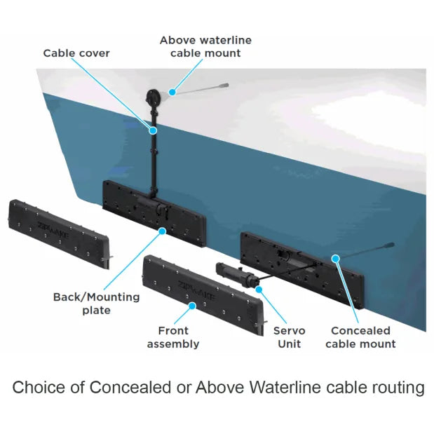 Zipwake Series E Trim Control System Kit – Advanced Boat Trim Control image 4