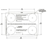 FLUSH MNT HDS 5/7/8/10 MPN-124-65
