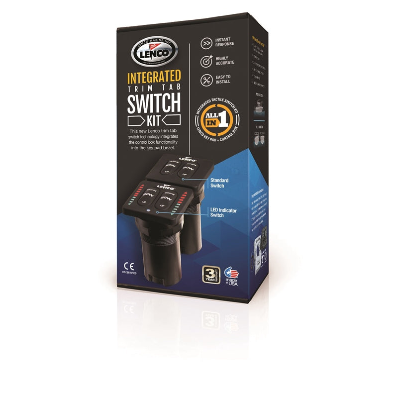 Lenco Marine Switch LED 12/24V Dl/Act, model 15171-001, Hydraulic, view 2