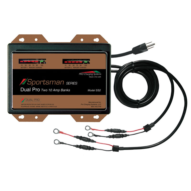 Pro Charging Systems Sportsman Batt Charger 1-BANK 10A Battery Chargers - view 2