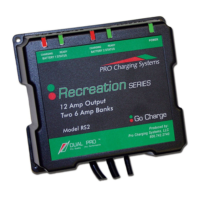 Real Pro Batt Charger 2-BANK 12A MPN - RS2
