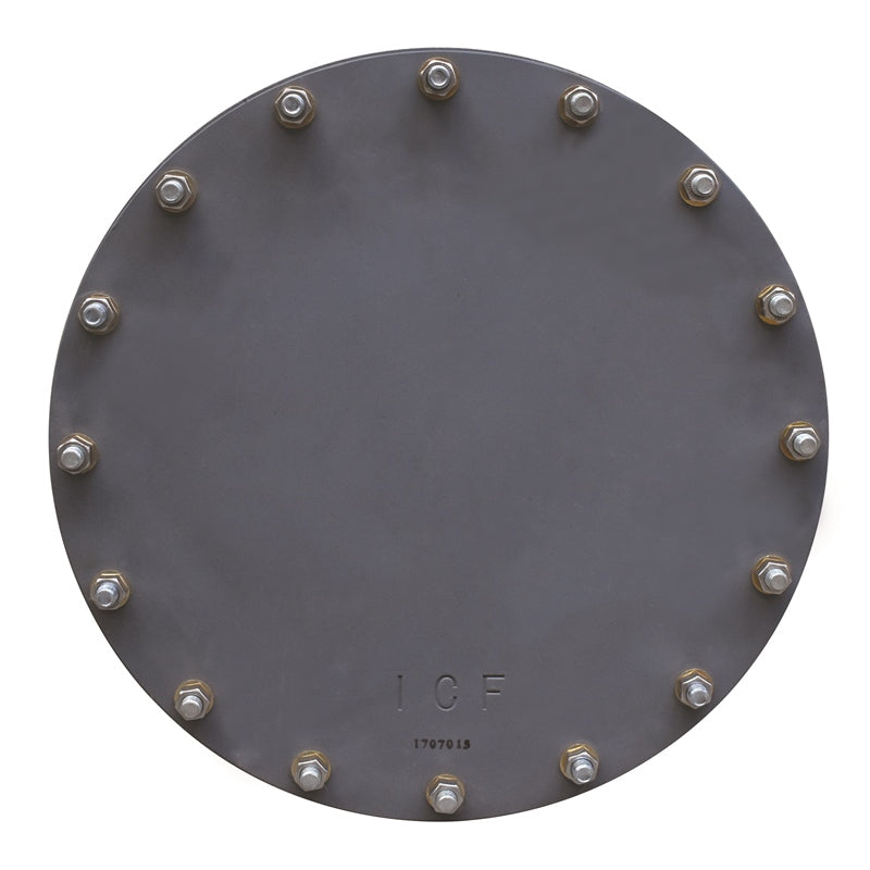 ICF Mb Manhole Rnd 18"-RSD-2.5 Stainless Steel Heavy Commercial - view 2