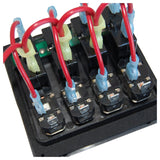 Blue Sea Systems 4 Switch Wd Panel Gray MPN - 4374-BSS