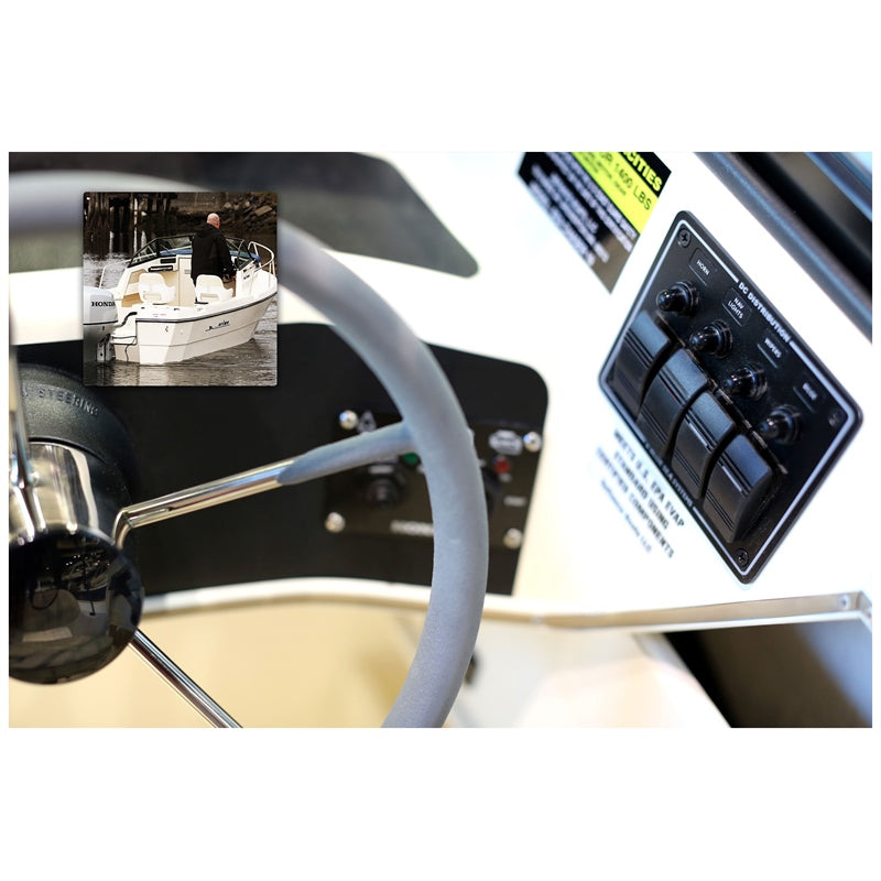 Blue Sea Systems Panel H20 12V 4POS MPN - 8372-BSS