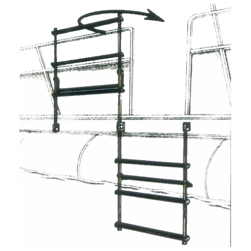 Garelick EEz-In Folding Ladder Shur-Loc Mnt 4 Step, model 12350, Tables Ladders, view 2