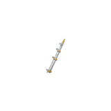 TACO Marine Outrigger Pole Pr 1-1/8"X15' Silver/Gold Fishing Equipment - view 2