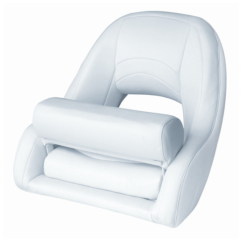 Springfield Marine Sport Flip-Up Helm Seat White Chairs - view 2