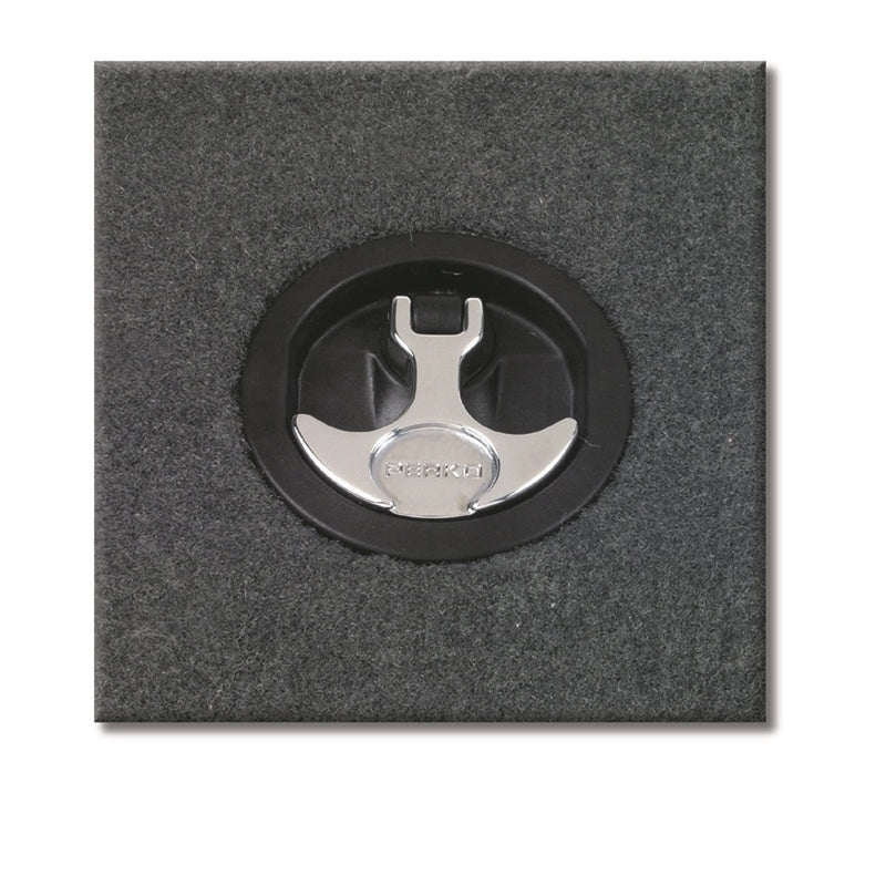 Perko T-Handle Flush Lock Black Offset Cam General Hardware - view 2