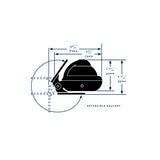 Ritchie Navigation Compass Sport Brkt Black Compasses - view 2