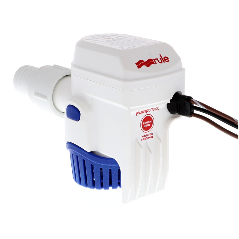 Rule Auto Bilge Pump 12V 1100GPH Levl-Sensing Bilge Pumps - view 2